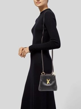 Paloma Picasso X logo Black Leather shoulder/crossbody Italy